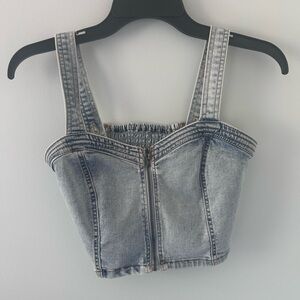 Wild Fable Denim Blue Women's Crop size XS